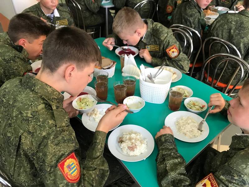 День патриота в лагере